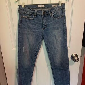 Cropped Denim Jeans